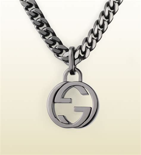 gucci statement necklace|Gucci interlocking g pendant necklace.